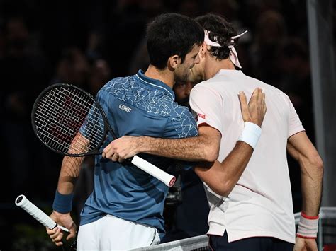 federer djokovic 2019 Paris masters